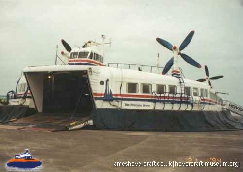 Calais hoverport -   (submitted by The <a href='http://www.hovercraft-museum.org/' target='_blank'>Hovercraft Museum Trust</a>).